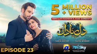 DileNadan Episode 23  Eng Sub  Mikaal Zulfiqar  Amar Khan  Ali Abbas  29th October 2024 [upl. by Zetrauq]