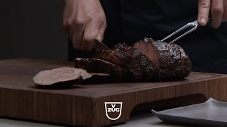 VZUG Steamer amp oven Soft roasting meat to perfection [upl. by Euqirat424]