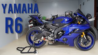 Yamaha R6 Full Review  Sound Check First Ride Issue  PH [upl. by Nollid]