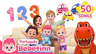 👶As Melhores 50 Músicas do Bebefinn  Férias   Completo  Bebefinn em Português  Canções Infantis [upl. by Ydroj536]