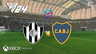 EA FC 24  Central de Córdoba vs Boca Juniors  Liga Argentina 2024  NextGen 4K60 [upl. by Vanessa667]