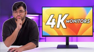 Top 5 best 4k monitor in india 2024  best 4k monitor for Editing Gaming Trading [upl. by Gruver566]