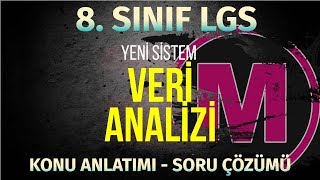 Veri Analizi  Veri İşleme Yeni Sistem LGS 8sınıf 20182019 [upl. by Eslud]