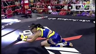 Ashley Nichols Thailand 2016  First 2 fights [upl. by Lejna619]