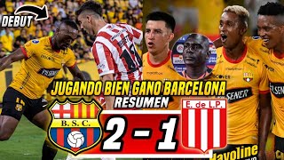 PARTIDAZO pero FALTAN 90 BARCELONA SC 21 ESTUDIANTES DE LA PLATA RESUMEN COPA SUDAMERICANA 2023 [upl. by Oliver139]