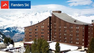 Flanders Ski Hotel  Altitude  in Paradiski  Les Arcs  Frankrijk [upl. by Cressy]