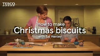 How to Make Christmas Biscuits  Tesco [upl. by Smalley]