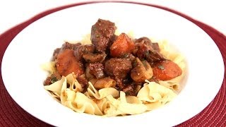 Beef Bourguignon Recipe  Laura Vitale  Laura in the Kitchen Episode 735 [upl. by Persse710]