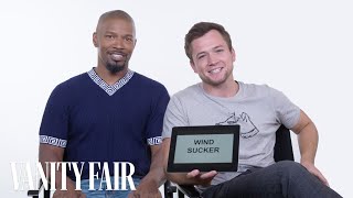 Jamie Foxx and Taron Egerton Teach You Medieval Slang  Vanity Fair [upl. by Lah]