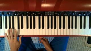 Booker T amp The MGs  Green Onions Organ Tutorial [upl. by Phaidra]