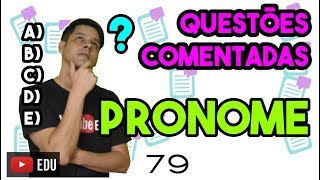 Questão 79 Pronome relativo e regência [upl. by Gambrill773]