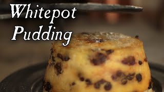 WhitePot Bread Pudding  18th Century Cooking [upl. by Alabaster]