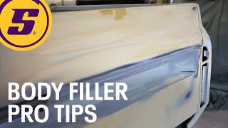 How to Use Body Filler  DIY Tips From A Show Car Builder [upl. by Rodd761]