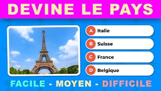 🌎 Devine le PAYS par le MONUMENT 🤯 Quiz Géographie [upl. by Enyahs]