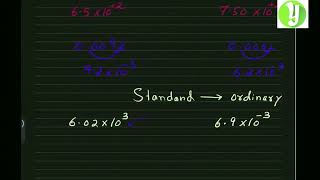 Standard form in Maths  GCSE 4024  IGCSE 0580 [upl. by Ellennahs]