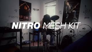 Alesis Nitro Mesh Kit Electronic Drum Kit [upl. by Lyrad850]