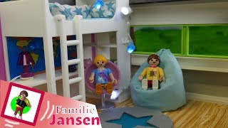 Playmobil Film quotAnna bekommt ein eigenes Zimmerquot Familie Jansen  Kinderfilm  Kinderserie [upl. by Akinohs]