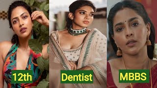 Tamil cinema Movie Actress Education [upl. by Ialohcin310]