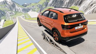 Satisfying Rollover Crashes 55 – BeamNG Drive  CrashBoomPunk [upl. by Yevrah738]