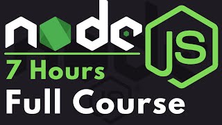 Nodejs Full Course for Beginners  Complete AllinOne Tutorial  7 Hours [upl. by Ymmik]