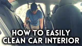 Mitsubishi Lancer EX GTA Detailing  How to detail you cars interior [upl. by Carlina]