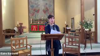 Alison Salvesen Sermon 14 Apr 2024 [upl. by Ermeena851]