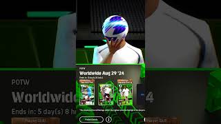 Got A 100 Rated Boosted Card In Potw Pack shortsfeed shorts efootball2024 [upl. by Kassie]