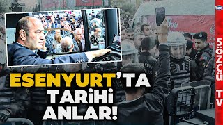 Esenyurtta Tarihi Anlar CHPli Vekil Otobüsü Kullanarak Alana Girdi Polis Çemberi Aşıldı [upl. by Ylrevaw]