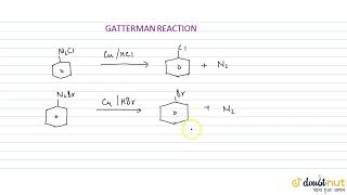 GATTERMANN REACTION [upl. by Antonia615]