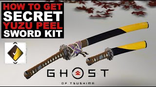 Ghost of Tsushima  HOW TO GET SECRET YUZU PEEL SWORD KIT [upl. by Hesta]