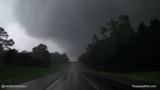 Damaging wedge tornado near Canton Texas on April 29 2017 [upl. by Esekram]