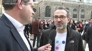 Massimo Bottura from Osteria Francescana  The Worlds 50 Best Restaurants [upl. by Eirol]