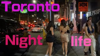 Toronto Nightlife no one tells you like this  CANADA 2023 [upl. by Akcinahs]