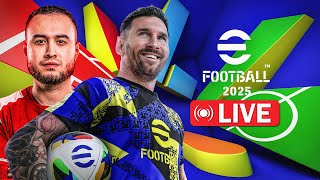 🔴 LIVE  ENJOYING EFOOTBALL 2025🔥 Trying Finesse Dribbling  RTG INDOSQUAD [upl. by Gettings]