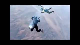 Skydive Luke Aikins jump from 25000 feet without parachute into net VIDEO [upl. by Anali581]