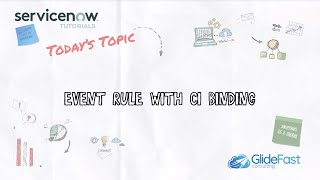 Event Rule With CI Binding  ServiceNow Tutorial [upl. by Rafaelle]