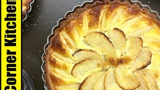 週末就做這個吧「阿爾薩斯蘋果塔」好不好  Tarte alsacienne aux pommes角落廚房Corner Kitchen [upl. by Lednyk]