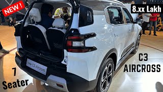 New Citroen C3 Aircross Turbo 2023 7Seater SUV  Better Than Hyundai Creta  Features  C3 Aircross [upl. by Hosfmann]