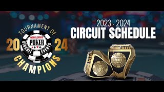 WSOP Circuit Schedule 20232024  US [upl. by Fabien]