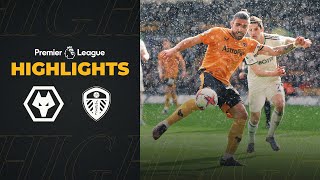 Wolves 24 Leeds United  Highlights [upl. by Nahc]