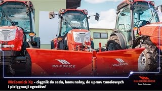 McCormick X3  ciągnik do sadu komunalny do upraw tunelowych i pielęgnacji ogrodów [upl. by Aiuoqes649]