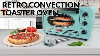 RTOV220AQ  Retro Convection Toaster Oven [upl. by Aitselec153]