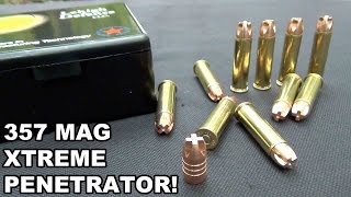 357 MAG Xtreme Penetrator Lehigh Defense 140gr XP [upl. by Esadnac]