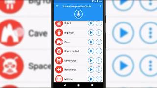 Voice Changer With Effects [upl. by Noland]