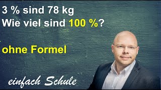 Grundwert berechnen ohne Formel  3 Beispiele [upl. by Stoughton471]