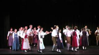 Austrian traditional folk dance Untersteirer Landler [upl. by Asssilem691]