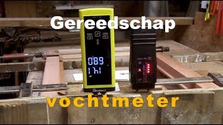 Timmertip 851 Welke vochtmeter is goed [upl. by Akierdna908]