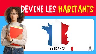 Qui habite ici  Défi ultime  100 gentilés Français à deviner [upl. by Acirfa]