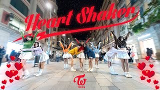 KPOP IN PUBLIC TWICE 트와이스  Heart Shaker dance cover by SOUL fom Barcelona [upl. by Bein]