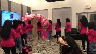 Baby shower funny dance [upl. by Ainecey991]